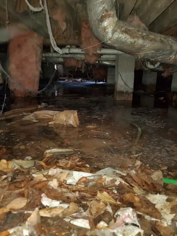 Crawl space flood assessment for Leak Detection & Repair in North Adams