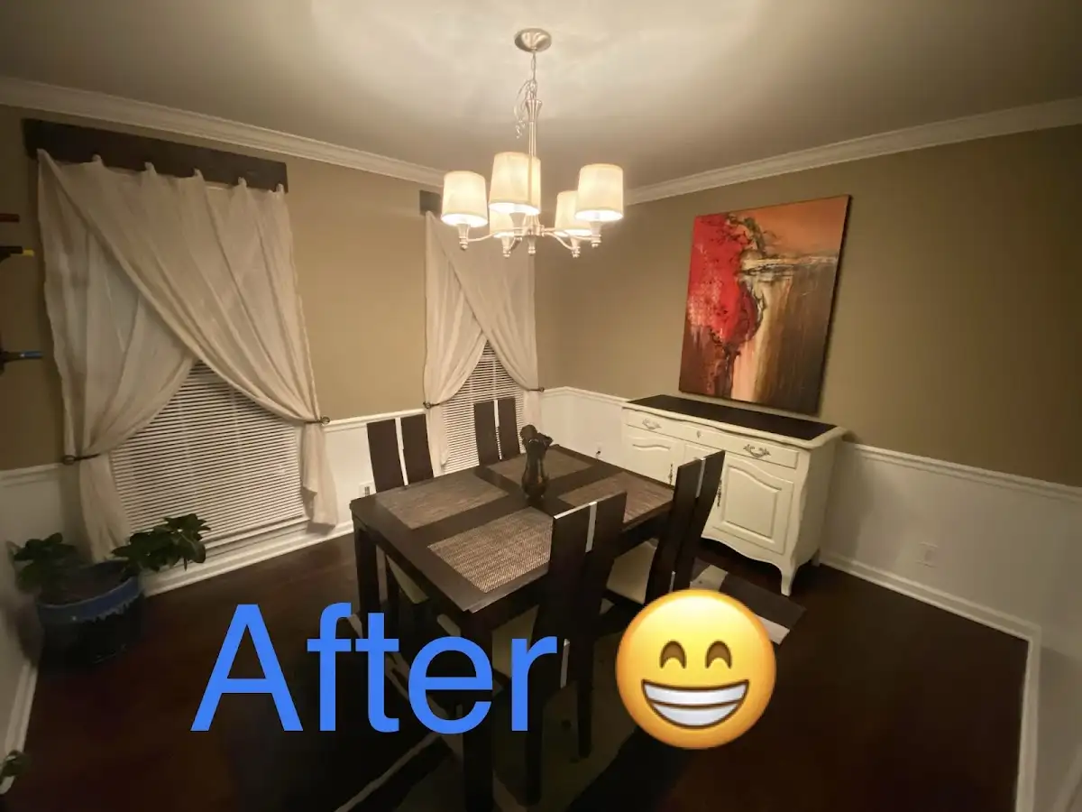 Professional dining room restoration after water damage in North Adams